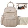 Alces alces Wickeltasche Rucksack Cremeweiß