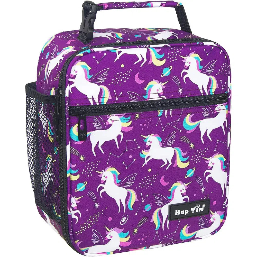 Hap Tim Bunnybento Insulated Lunch Box Purple Unicorn