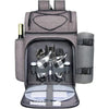 Picnic Set Backpack with Insulated Cooler for Two