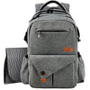 Diaper bag gray
