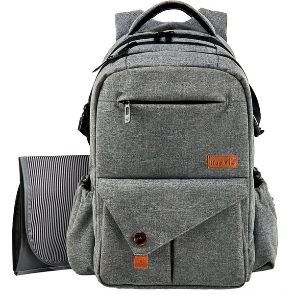 Diaper bag gray
