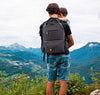 Quokka Baby Wickeltasche Rucksack Schwarz