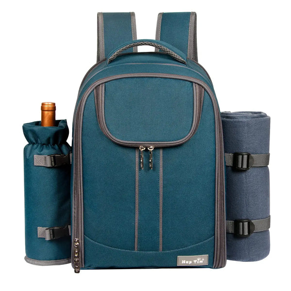 Hap Tim Eichhörnchen Picknick-Rucksack für 4 Personen Kaffee