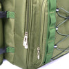 Picnic Basket Backpack with Insulated Cooler for Four