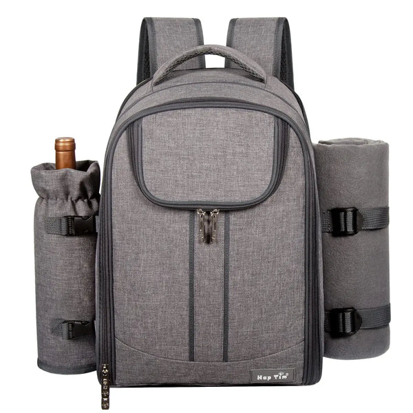 Hap Tim Eichhörnchen Picknick-Rucksack für 4 Personen Kaffee