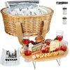 wicker picnic basket