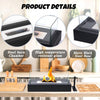 Tabletop Fire Pit - Smores Maker Kit Indoor & Outdoor with Charcuterie Boards