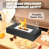 Tabletop Fire Pit - Smores Maker Kit Indoor & Outdoor with Charcuterie Boards