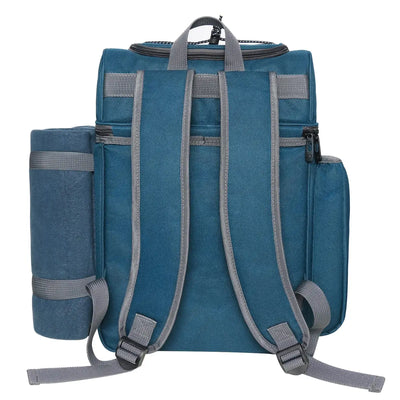 Hap Tim Picknickkorb-Rucksack für 2 Personen Vintage Braun 