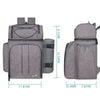 Picnic Set Backpack with Insulated Cooler for Four