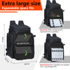 Hap Tim 42L Fishing Tackle Backpack Dual Rod Holders