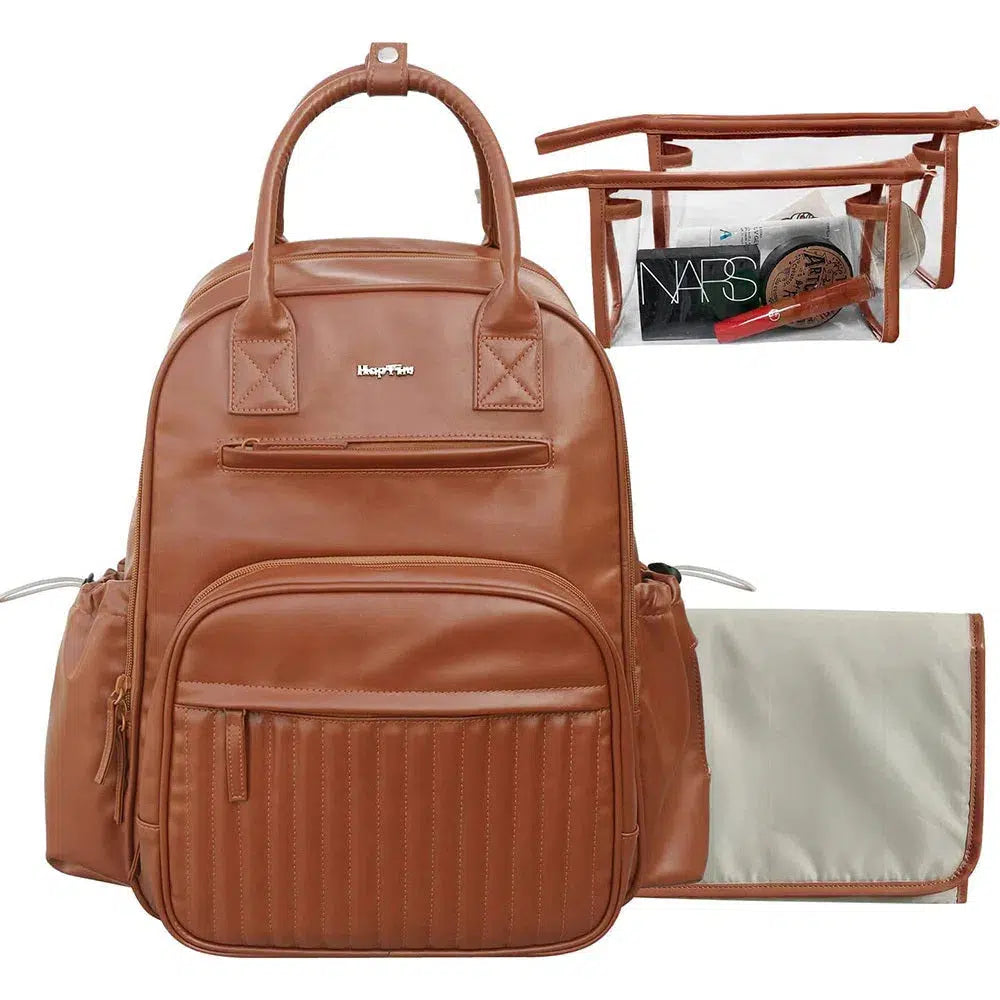 Alces alces Diaper Bag Backpack Brown – Hap Tim