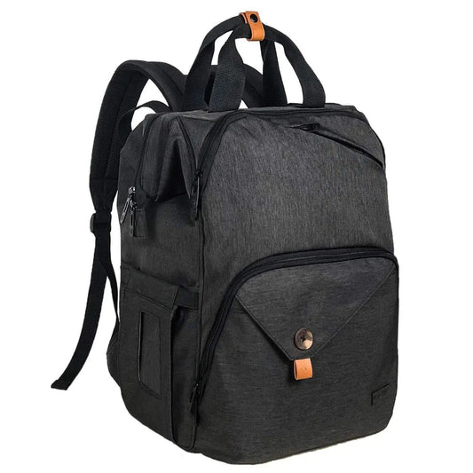 Pandapouch Diaper Bag Backpack Black