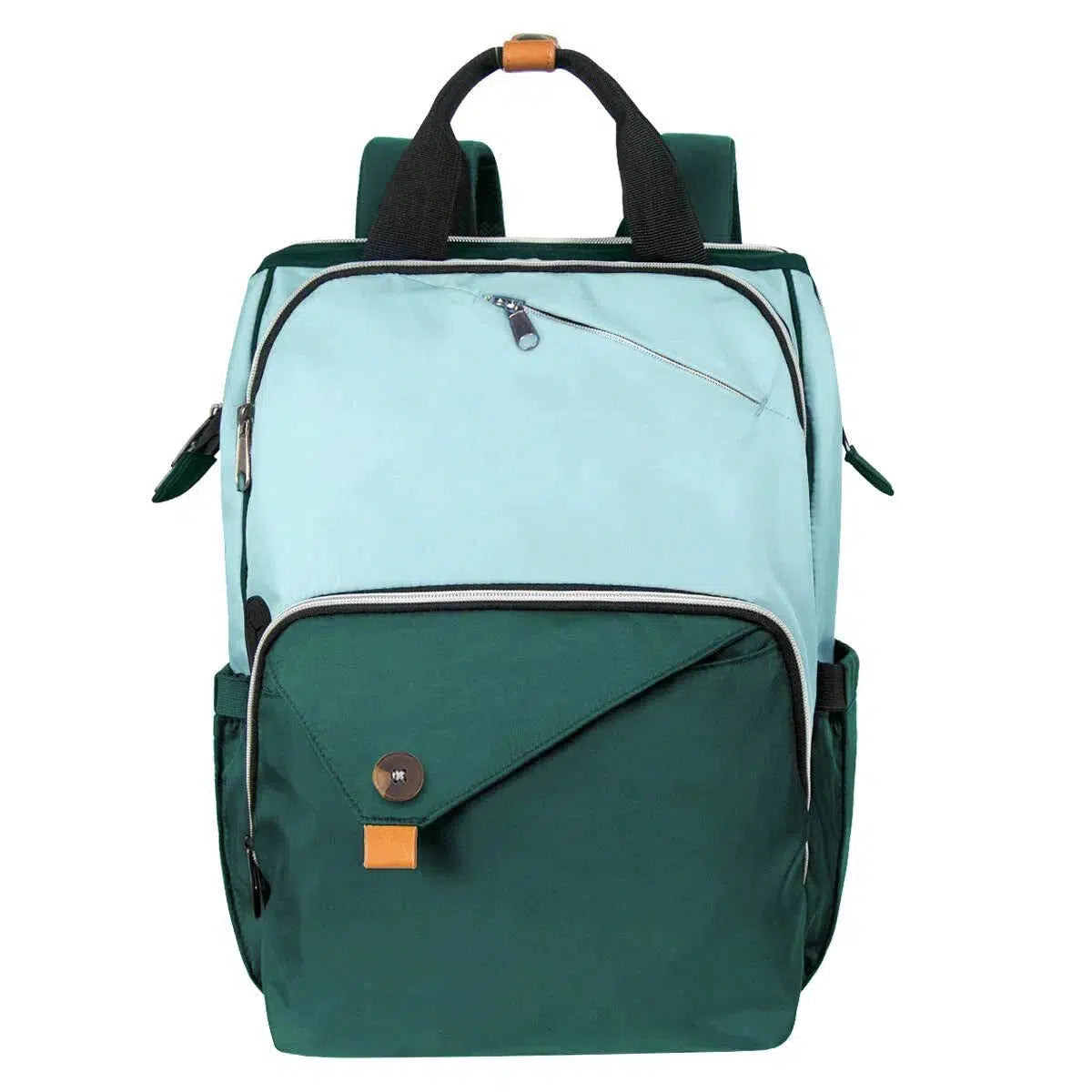 thumbnail image 2 of Hap Tim Baby Diaper Bag Backpack - 25L Large Capacity, Waterproof, Insulated Pockets, Stroller Straps (CA7340-GB) 2 of 10