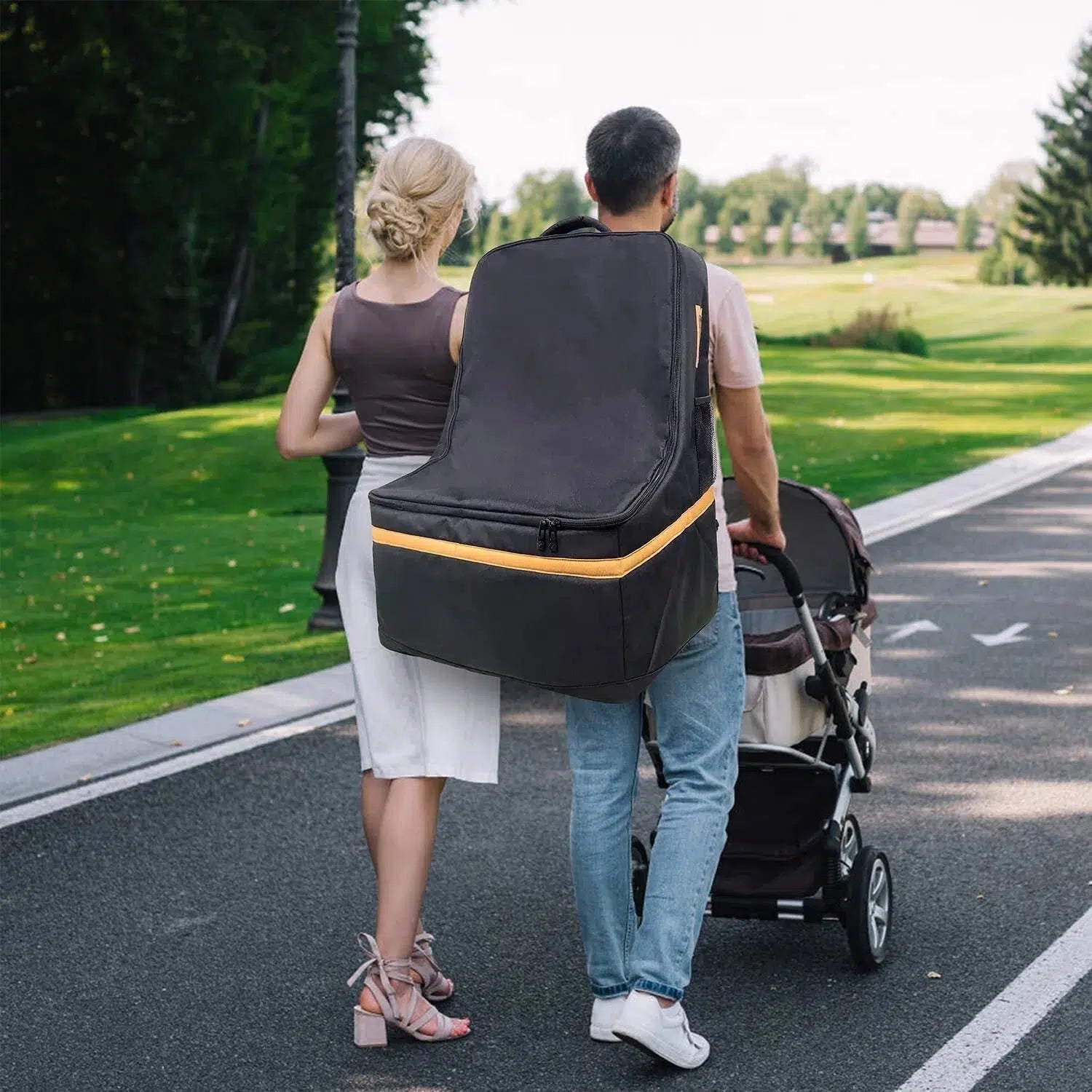 Hap Tim Car Seat Travel Bag Padded Carseat Cover for Airplane