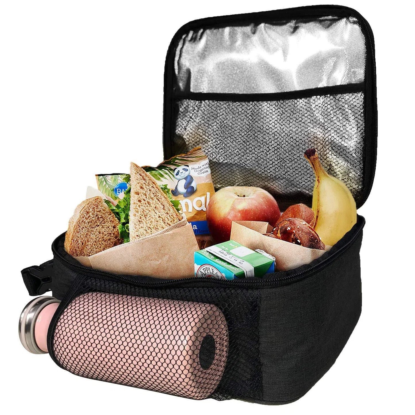 Hap Tim Insulated Lunch Bag Women Girls, Reusable Lunch Box Kids Girls, Spacious Lunchbox Adult Cooler Bag (18654-PK)