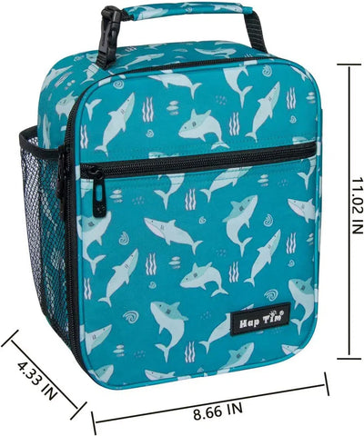 Bunnybento Insulated Lunch Box Shark Blue