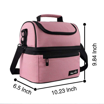 Hap Tim Lunch Box Insulated Lunch Bag Large Cooler Tote Bag (16040-PK)