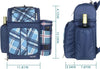 picnic backpack set