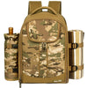 HapTim Squirrel Picnic Backpack for 2 Person Camo