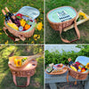 old picnic baskets