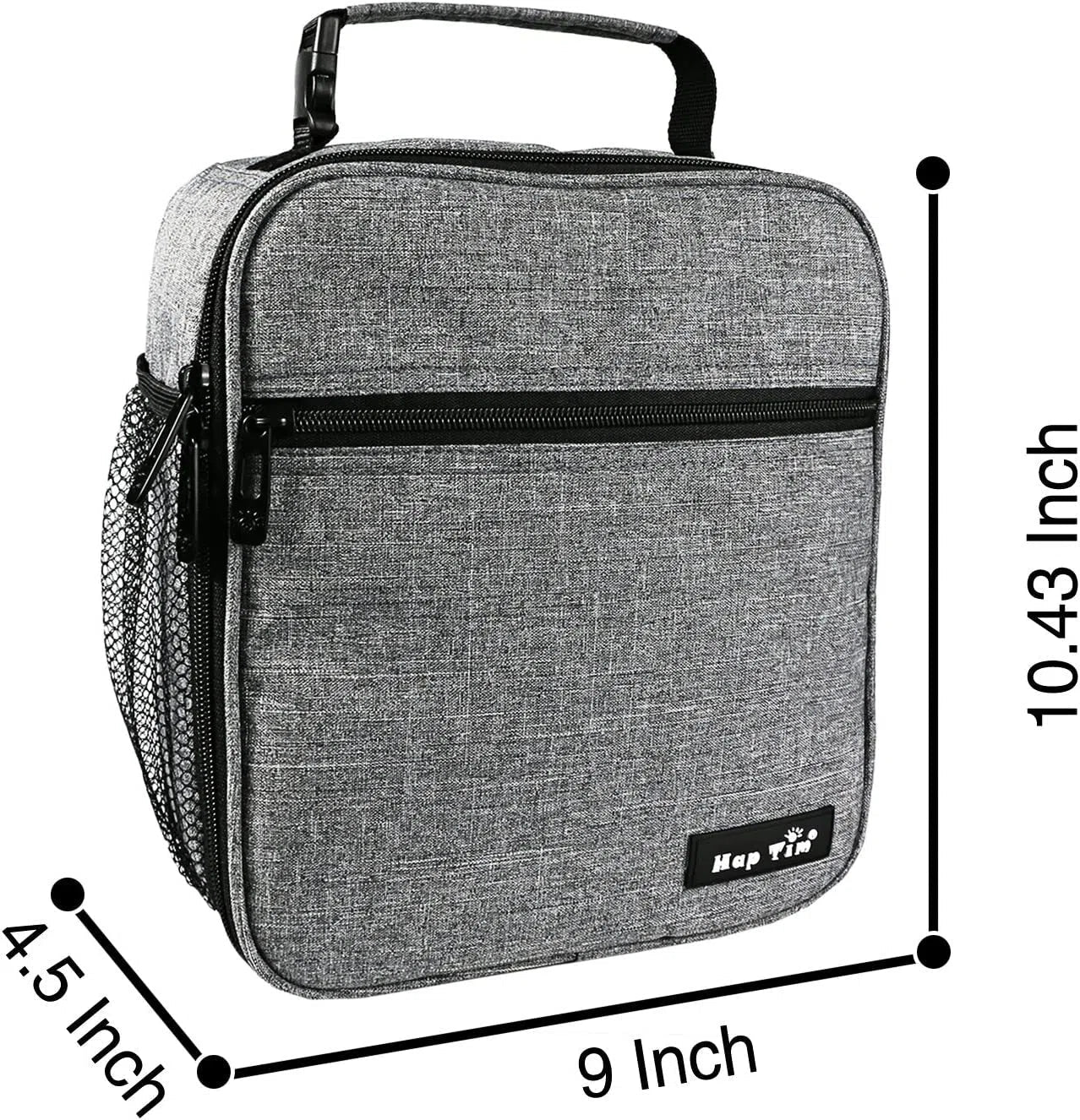 Insulated Lunch Box for Men/Women/Kids/Boys/Girls/Adults, Reusable Lunch Bag, Tough & Spacious Adult Lunchbox (18654-G)
