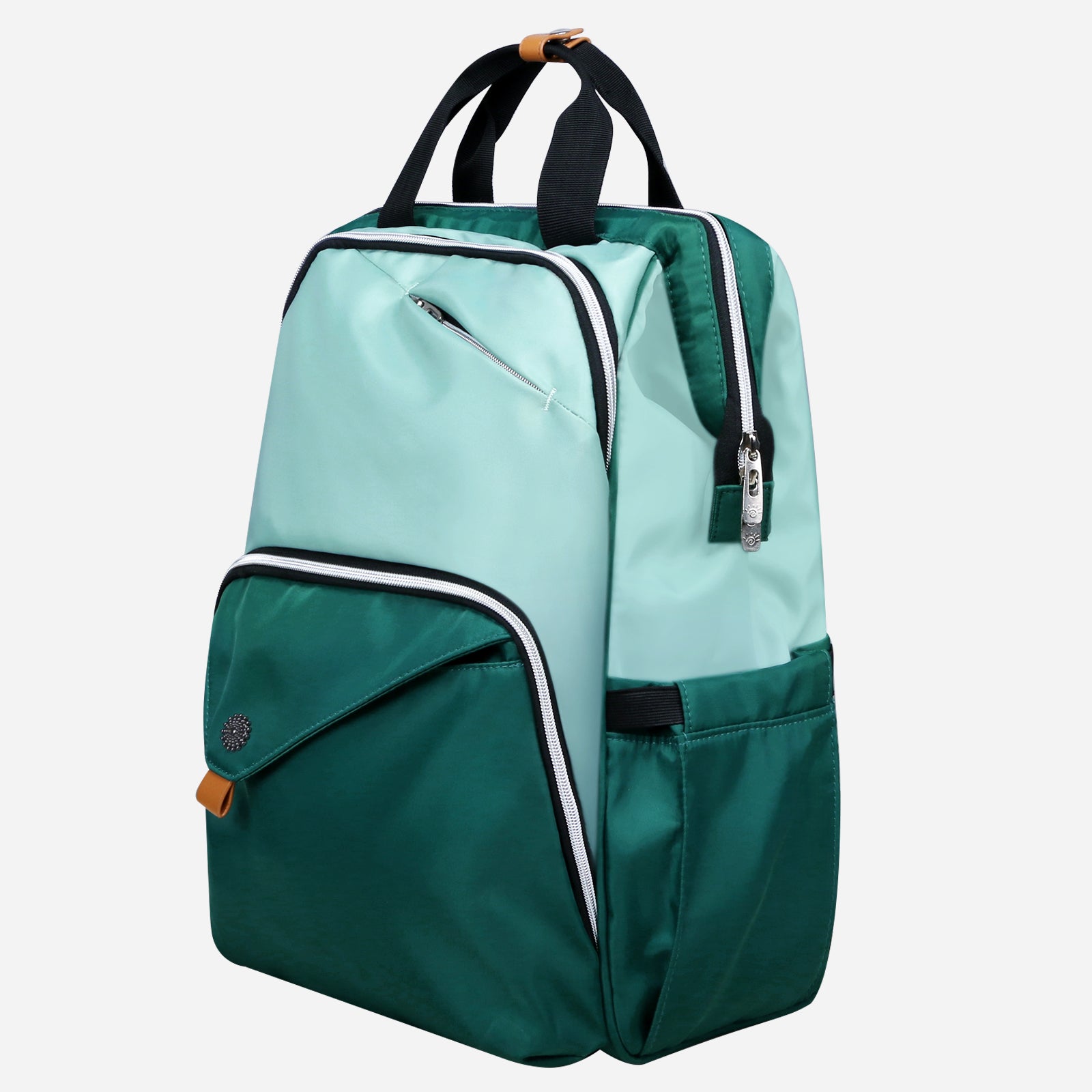 backpack laptop green Hap Tim Meerkat Laptop Bag & Travel Backpack Mint Green