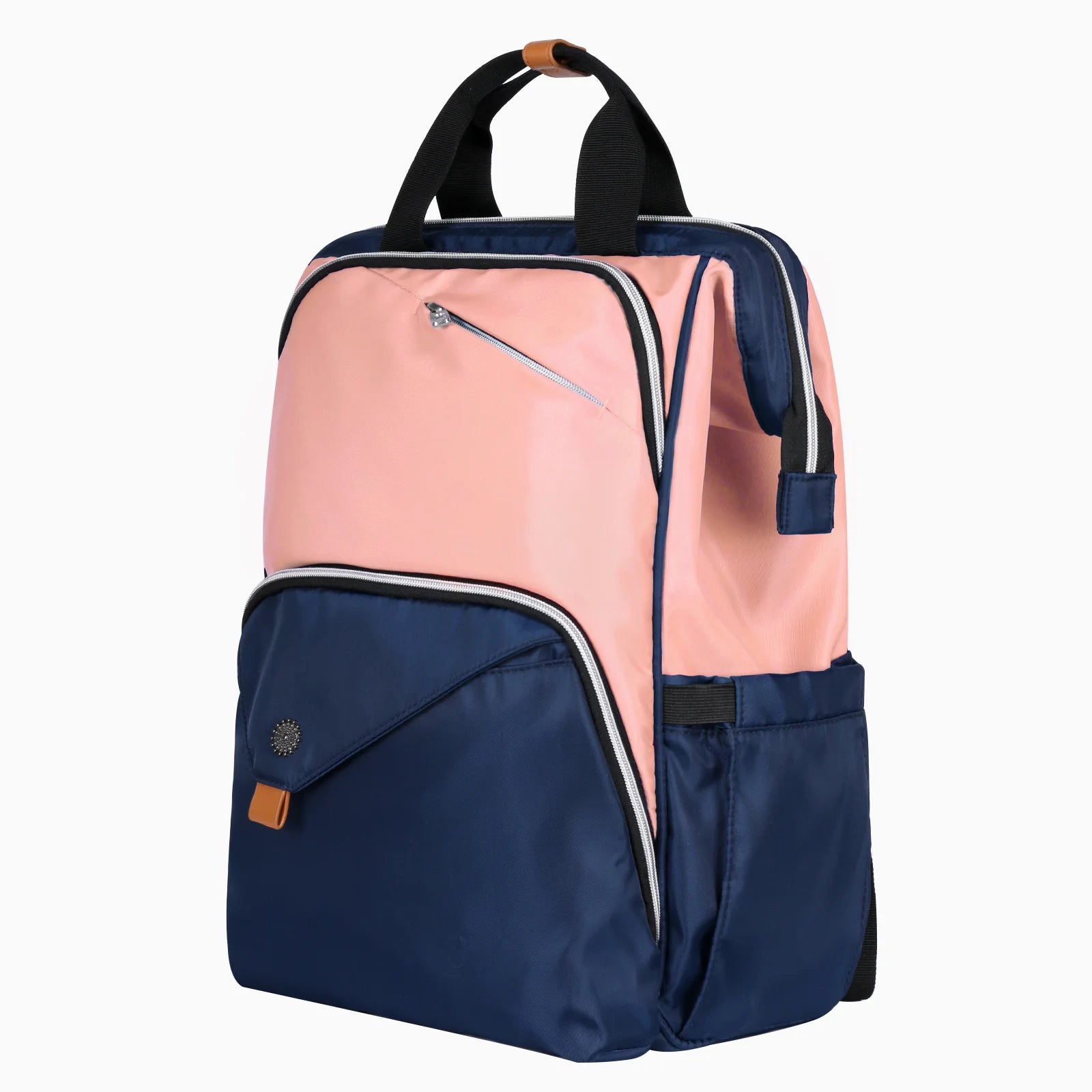 backpack with laptop sleeve pink Hap Tim Meerkat Laptop Bag & Travel Backpack Pink
