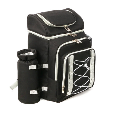 Hap Tim Picknickkorb-Rucksack für 4 Personen Grün 