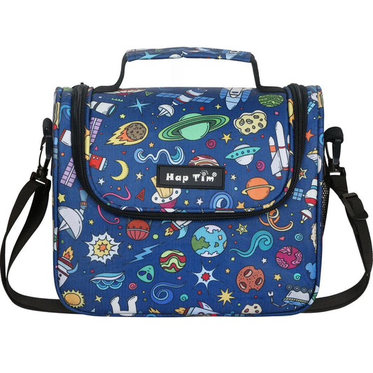 Hedgyhug Insulated Lunch Box for Kids Blue Universe
