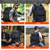 Hap Tim 42L Fishing Tackle Backpack Dual Rod Holders
